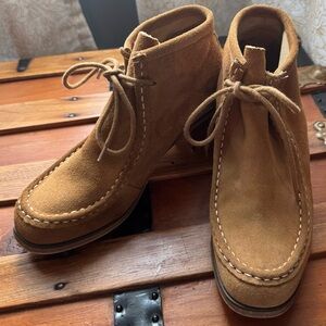 Urban Outfitters Moccasin Suede Ankle Boots